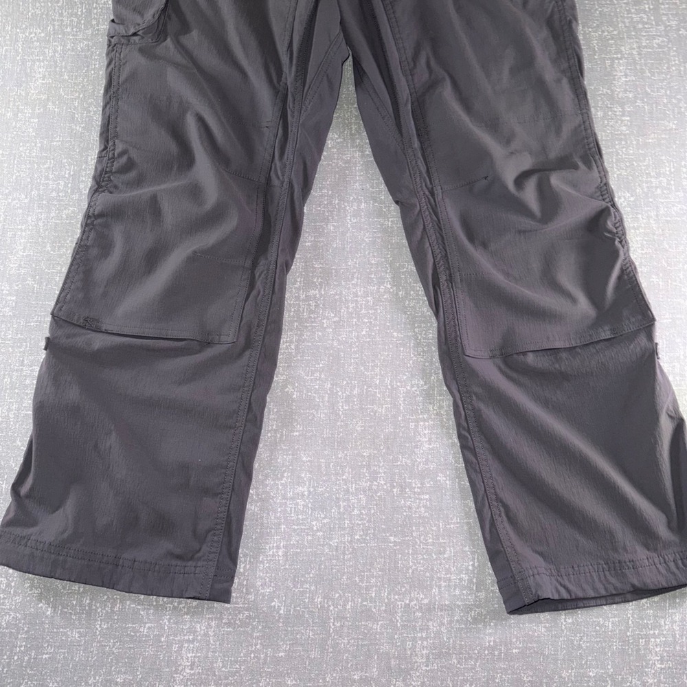Duluth Trading Co Dry on the Fly Cargo Pants Womens 16x31 Gray Hiking Outdoor - Picture 3 of 13